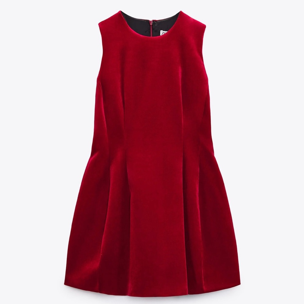 *New W/Tags| Zara Velvet Dress